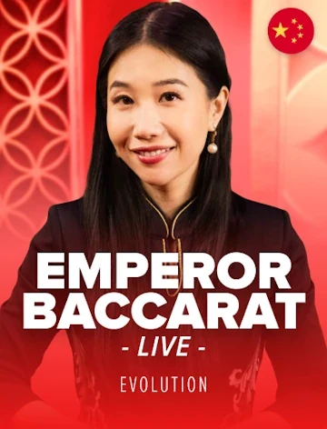 Emperor Baccarat by Evolution at Kachingo